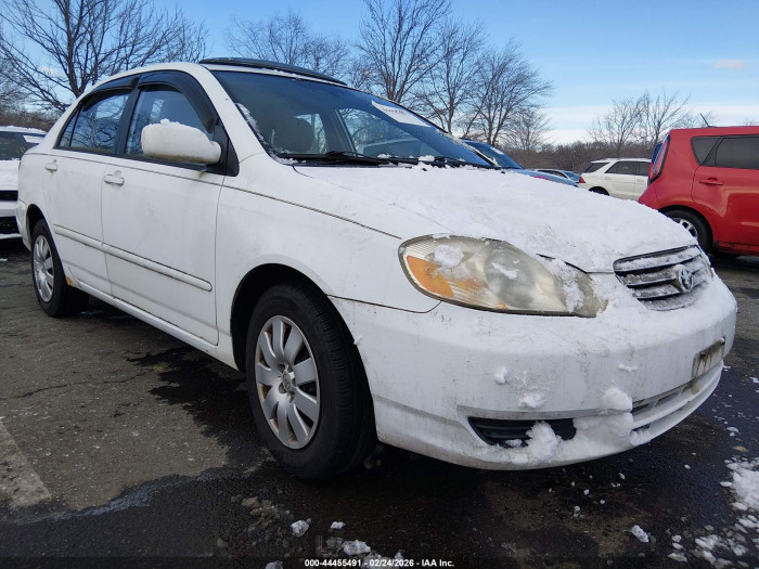 Toyota Corolla 2004 VIN 2T1BR32E04C192234