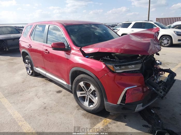 Honda Pilot 2025 VIN 5FNYG2H49SB027235