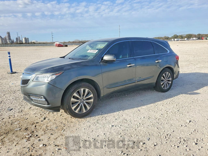 Acura Mdx 2016 VIN 5FRYD3H67GB001108
