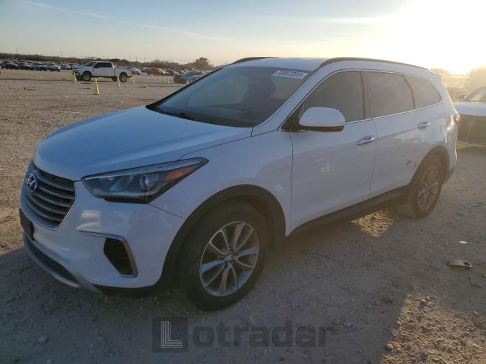 Hyundai Santa fe 2018 VIN KM8SM4HF0JU263074