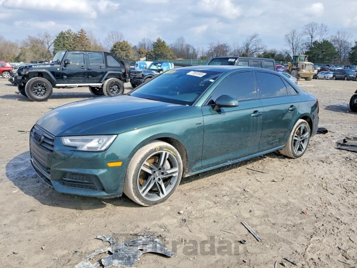 Audi A4 2017 VIN WAUENAF4XHA161840