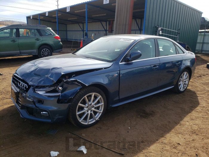 Audi A4 2015 VIN WAUFFAFL9FN009563