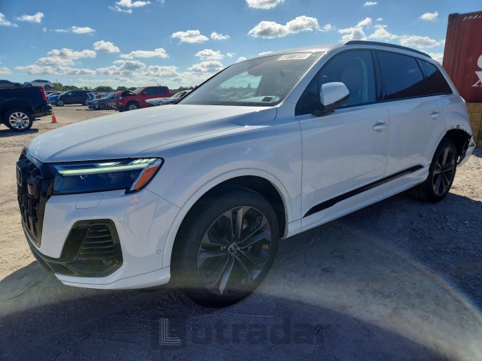 Audi Q7 2025 VIN WA1LVBF79SD025354