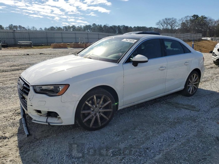 Audi A3 2016 VIN WAUE8GFF9G1026374