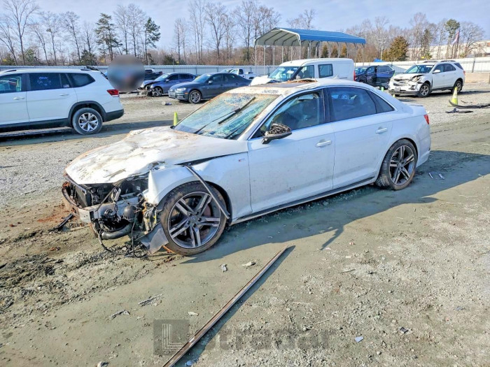 Audi A4 2017 VIN WAUFNAF42HN021875