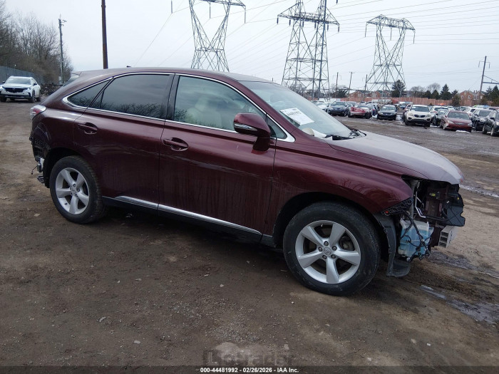 Lexus Rx 2015 VIN 2T2BK1BA9FC338585