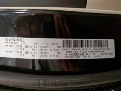 Chrysler Pacifica 2018 2C4RC1EG0JR194465