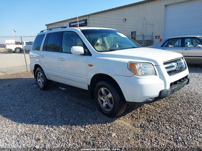 Honda Pilot 2008 VIN 5FNYF28508B004544