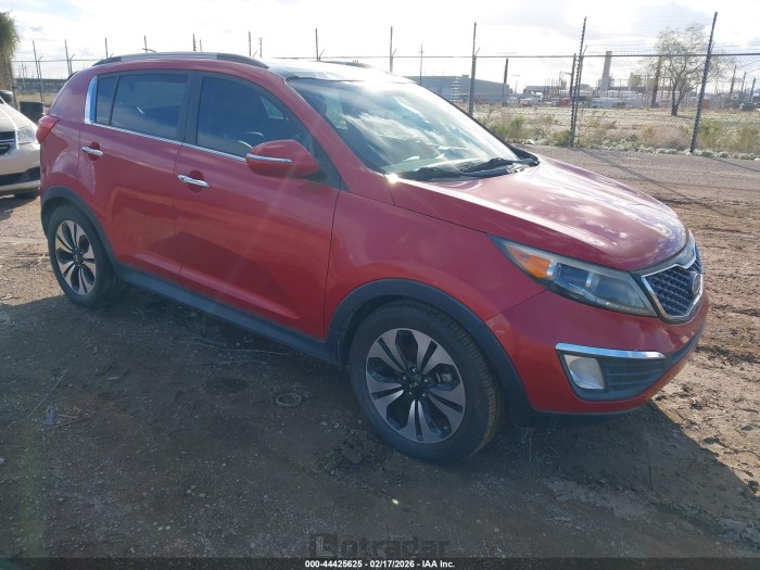 Kia Sportage 2011 VIN KNDPC3A68B7117989