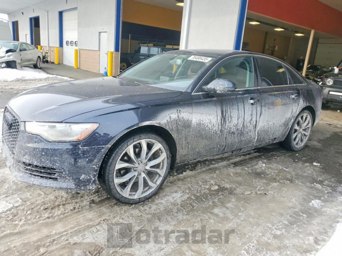 Audi A6 2013 VIN WAUGFAFC0DN039102