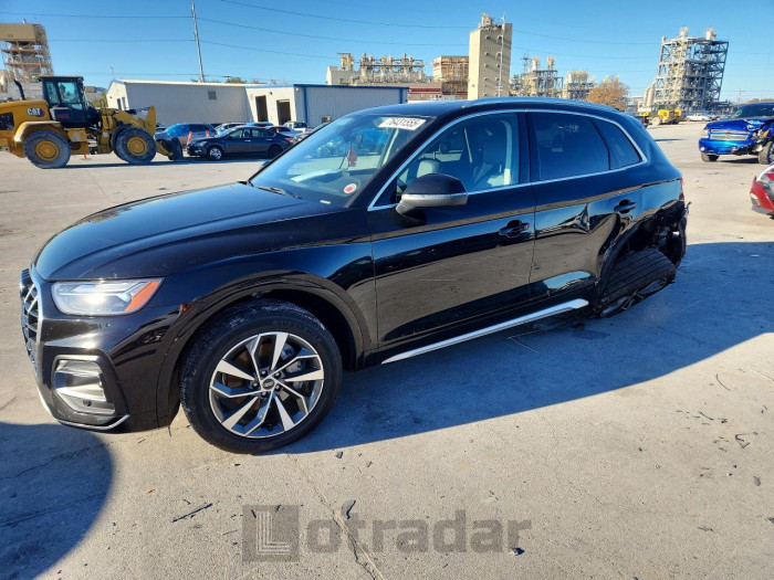 Audi Q5 2021 VIN WA1BAAFY3M2124972