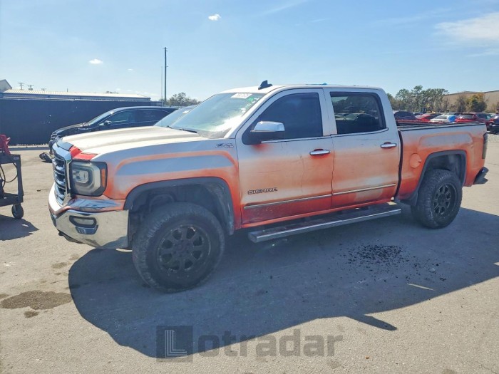 Gmc SIERRA 2016 VIN 3GTU2NEJ6GG139100