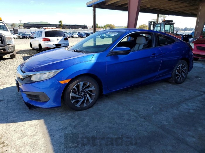 Honda Civic 2016 VIN 2HGFC4B52GH316993