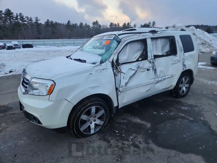 Honda Pilot 2012 VIN 5FNYF4H95CB044111