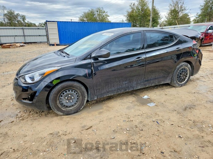 Hyundai Elantra 2016 VIN 5NPDH4AE4GH748338
