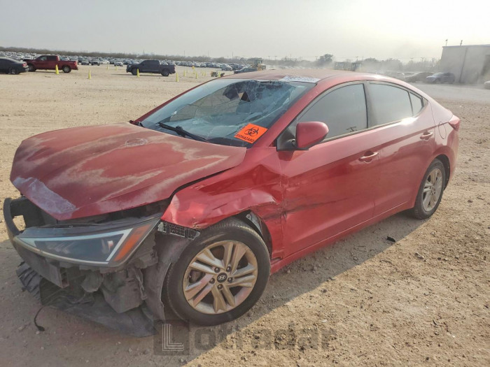 Hyundai Elantra 2019 VIN 5NPD84LFXLH509358