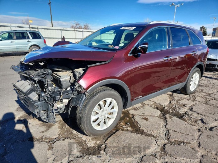 Kia Sorento 2017 VIN 5XYPGDA57HG324211