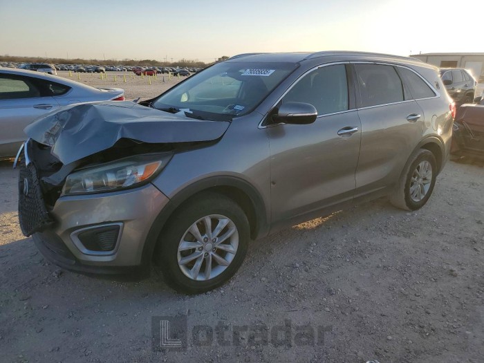 Kia Sorento 2017 VIN 5XYPG4A34HG270302