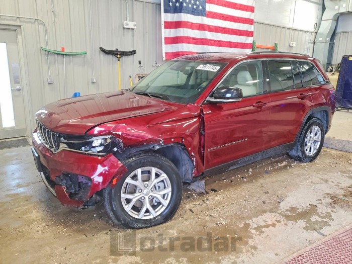 Jeep Grand cherokee 2022 VIN 1C4RJHBG2N8620211