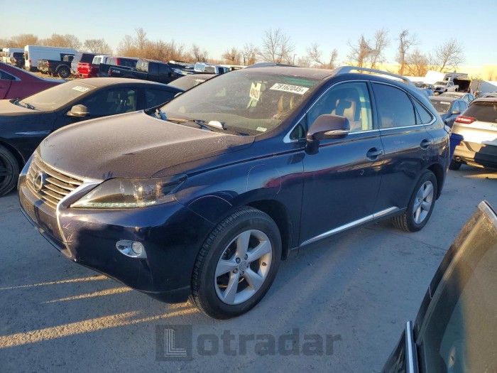 Lexus Rx 2015 VIN 2T2BK1BA8FC319915