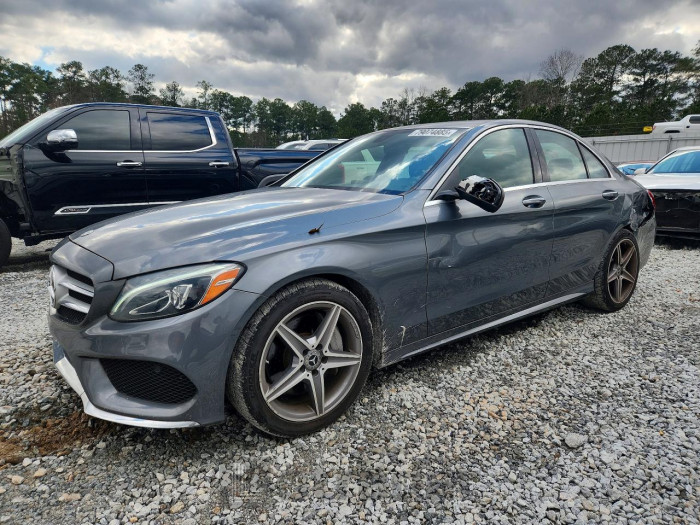 Mercedes-benz C-klasse 2018 VIN 55SWF4JB6JU261876