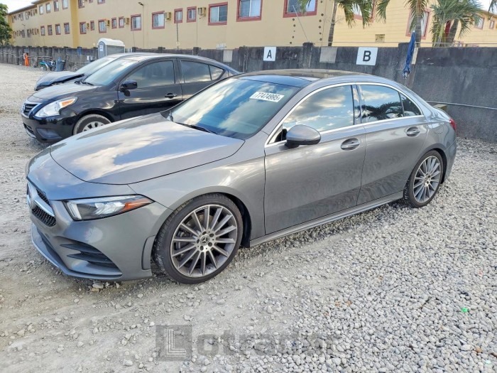 Mercedes-benz A-klasse 2019 VIN WDD3G4EBXKW013029