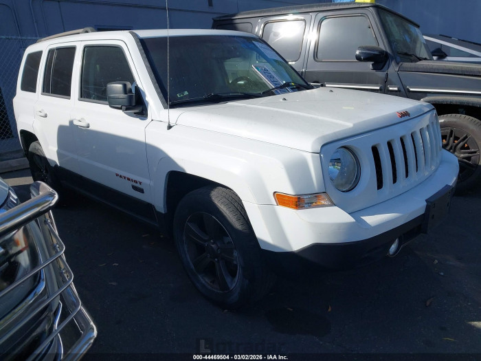 Jeep Liberty (patriot) 2017 VIN 1C4NJPBB6HD133117