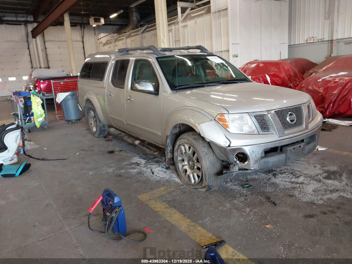 Nissan Navara (frontier) 2010 VIN 1N6AD0FV8AC430304