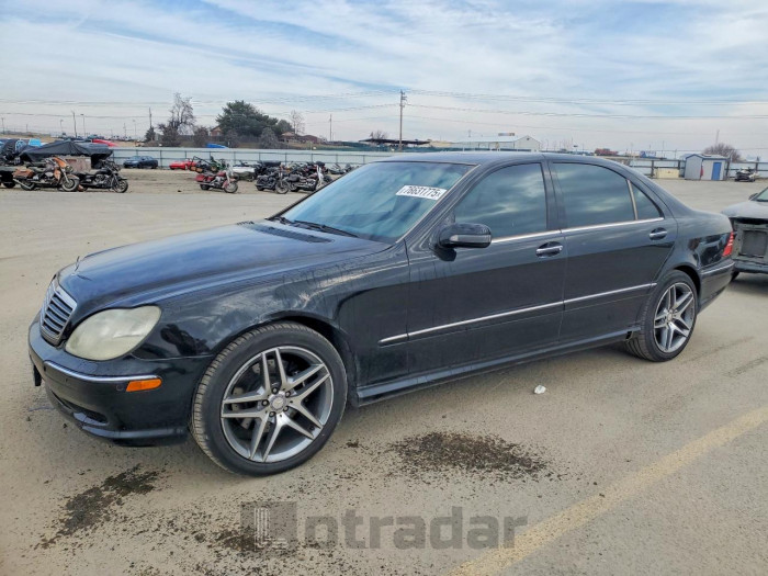 Mercedes-benz S-klasse 2001 VIN WDBNG73J81A201282
