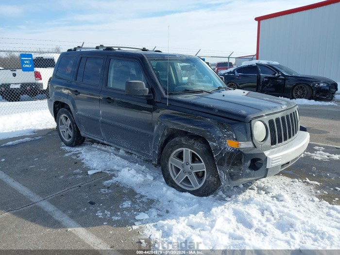 Jeep Liberty (patriot) 2007 VIN 1J8FT48W67D291794