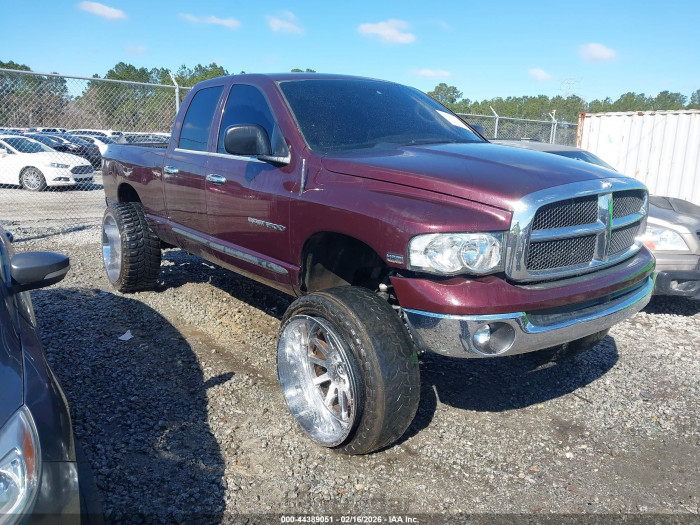 Dodge Ram 2004 VIN 1D7HA18D94S766855