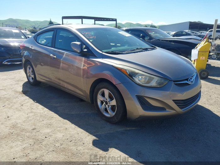 Hyundai Elantra 2014 VIN 5NPDH4AE3EH514673