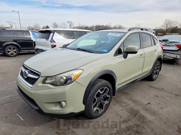 Subaru Xv 2014 VIN JF2GPAVC4E8319236