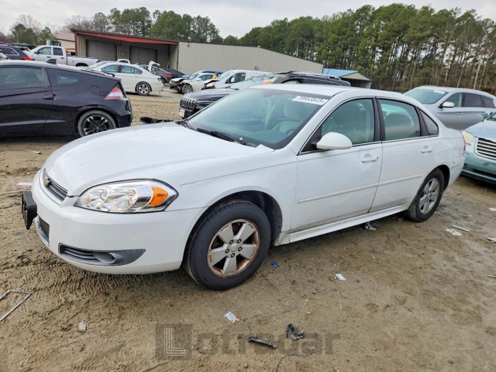 Chevrolet Impala 2011 VIN 2G1WG5EK0B1146959