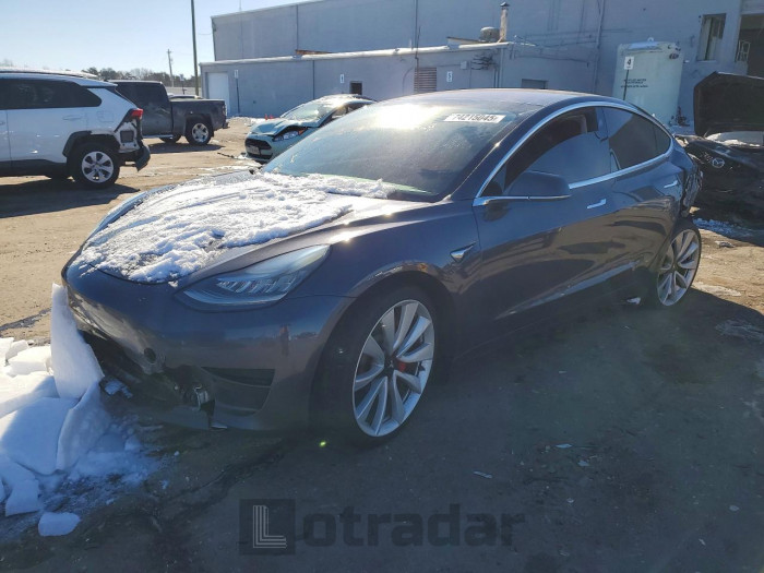 Tesla Model 3 2018 VIN 5YJ3E1EB4JF083319
