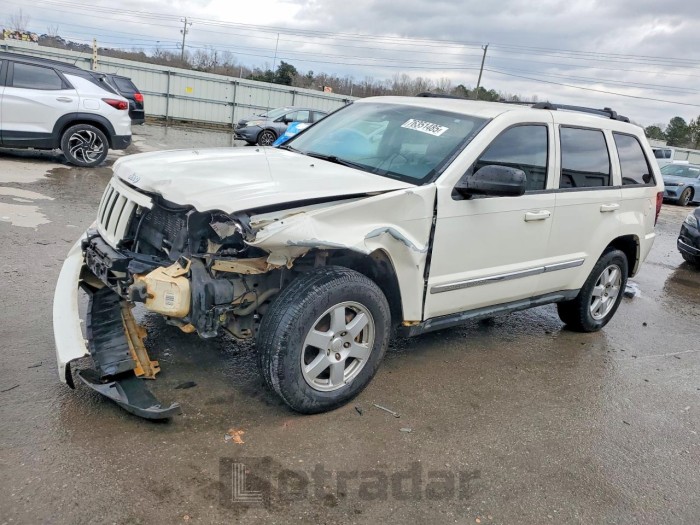 Jeep Grand cherokee 2010 VIN 1J4PS4GK2AC126345