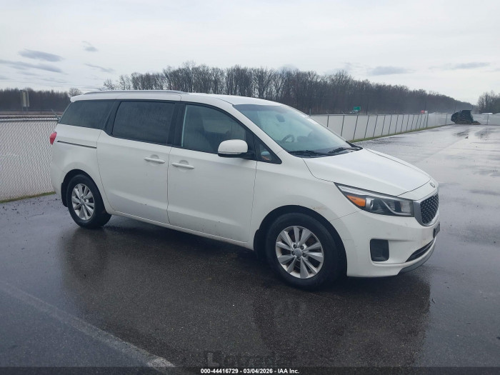Kia SEDONA 2016 VIN KNDMB5C19G6113949
