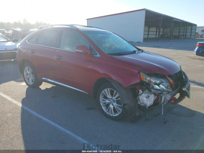 Lexus Rx 2010 VIN JTJBC1BA9A2026854