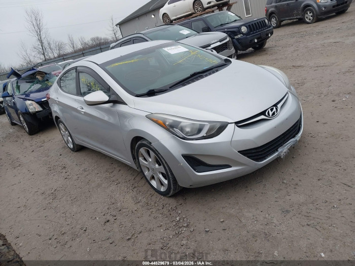 Hyundai Elantra 2016 VIN 5NPDH4AE2GH691217
