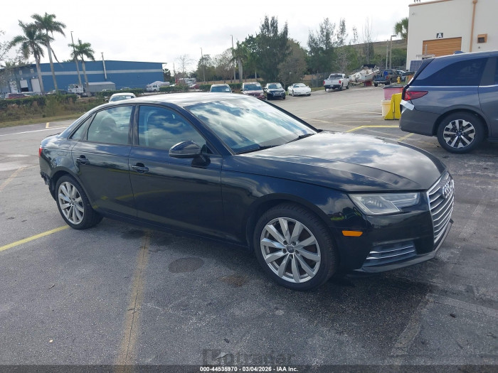 Audi A4 2017 VIN WAUGMAF46HN047810