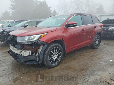 Toyota Highlander 2017 5TDJZRFH0HS366464