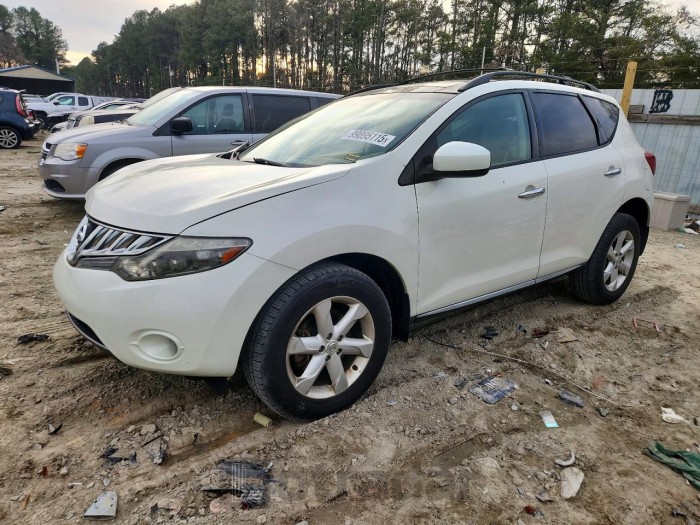 Nissan Murano 2009 VIN JN8AZ18W19W135141
