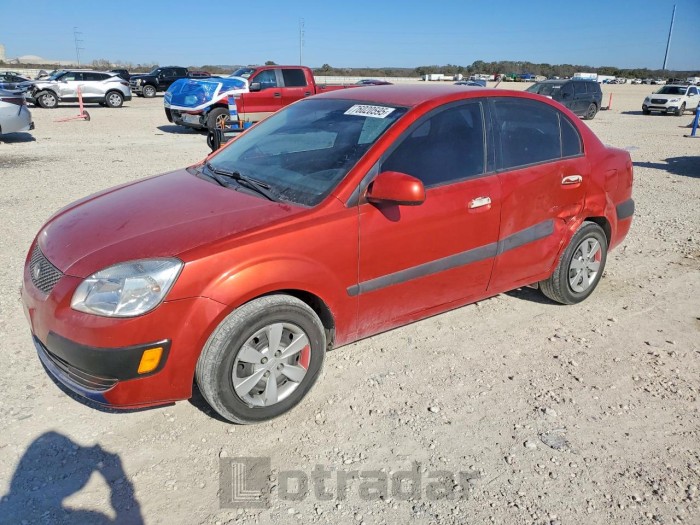 Kia Rio 2008 VIN KNADE123986409233
