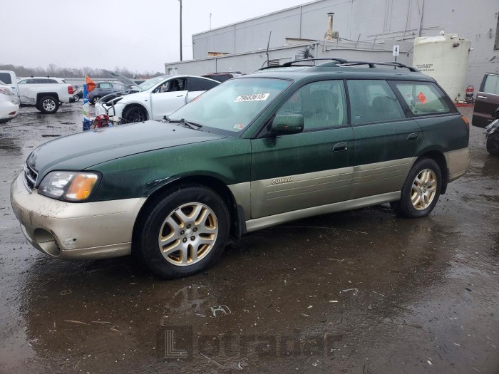 Subaru LEGACY 2000 VIN 4S3BH6865Y7654251