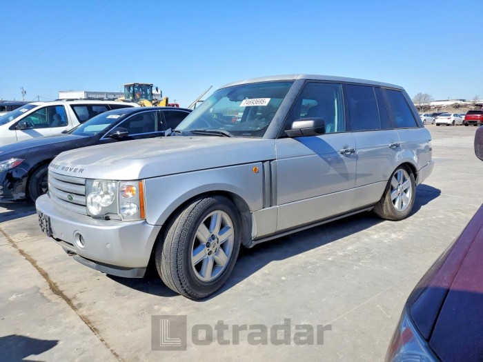 Land rover RANGE ROVER 2005 VIN SALME11445A195038