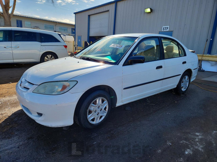 Honda Civic 2005 VIN 2HGES16345H583698