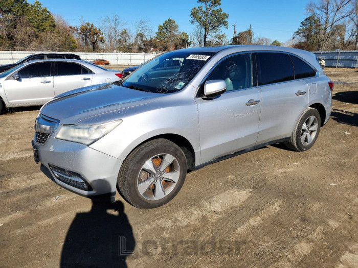 Acura Mdx 2015 VIN 5FRYD3H25FB001989
