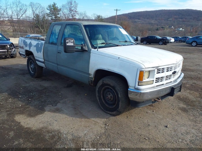 Chevrolet Gmt-400 1995 VIN 1GCEK19K5SE264962