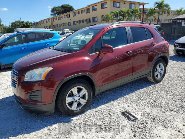 Chevrolet Trax 2016 VIN 3GNCJLSB9GL172106