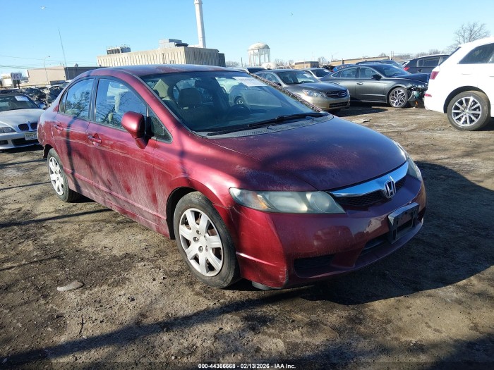 Honda Civic 2009 VIN 2HGFA16559H503758